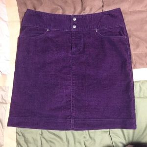 Corduroy  purple Athleta skirt tall